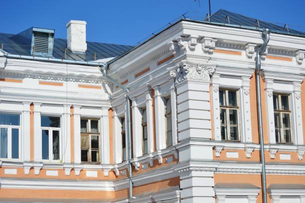 istock facade of an old building 1375796743