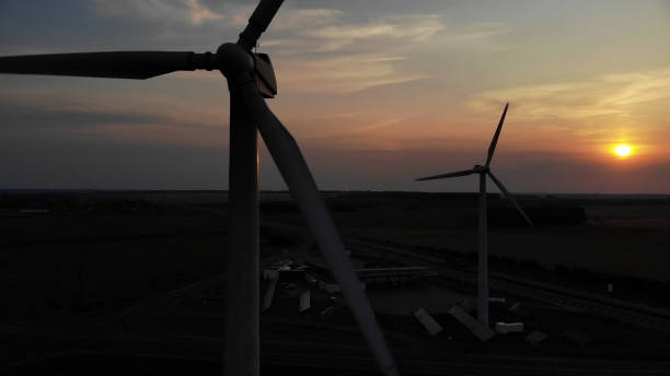 istock Wind turbines that produce environmentally friendly energy 1375845764