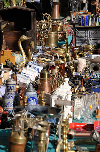 istock Flea Market in Bruges, Belgium 137584725