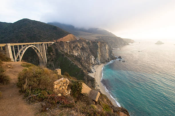 California Coast i drogę 1 Bridge – zdjęcie