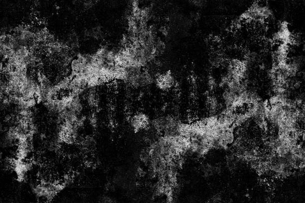 istock Heavy grunge textured dark concrete wall surface for abstract background 1375850976