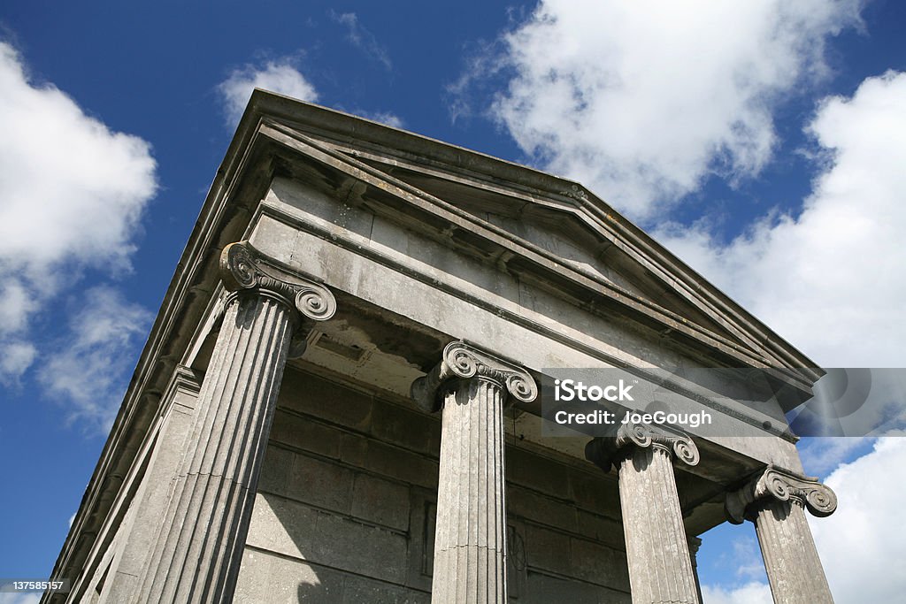 Neo-Classical Architecture Detail of neo-classic building in the Grecian style Building Exterior Stock Photo