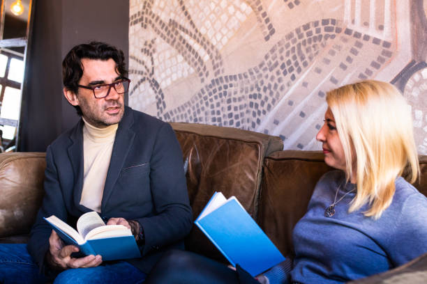 istock Book club discussion 1375862460