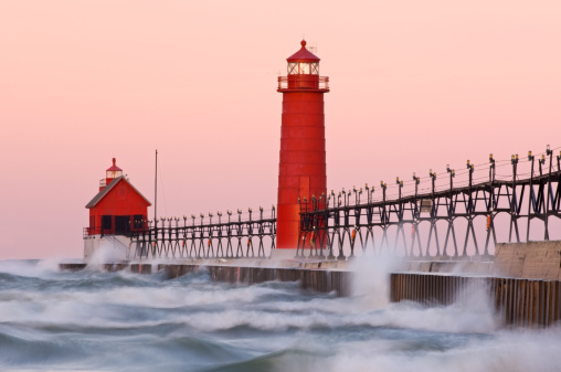 Dawn, Grand Haven Lighthouse