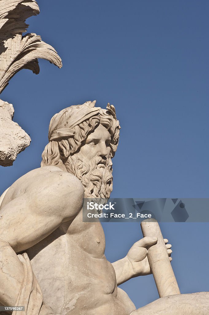 Piazza Navona, Roma - Foto stock royalty-free di Capitali internazionali