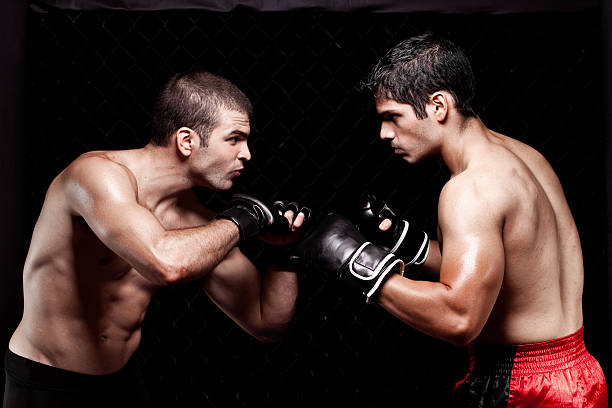istock Mixed martial artists before a fight 137592768