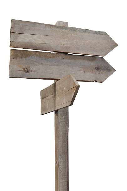 istock Old wooden sign 137594964