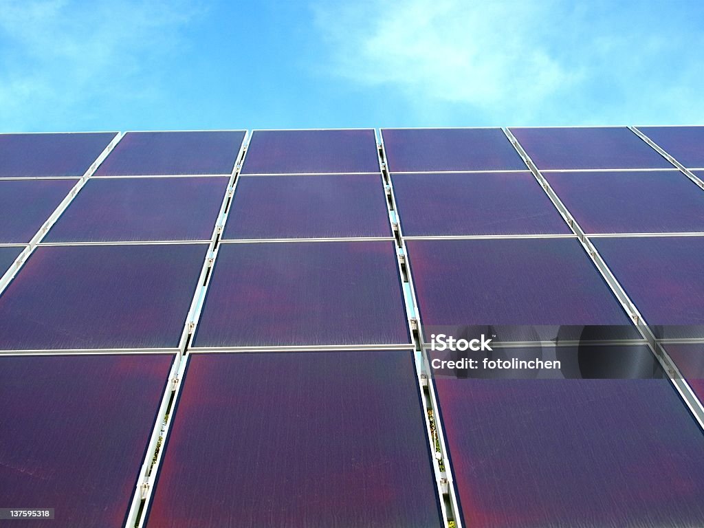 Solarkollektoren - Lizenzfrei Aufwachen Stock-Foto