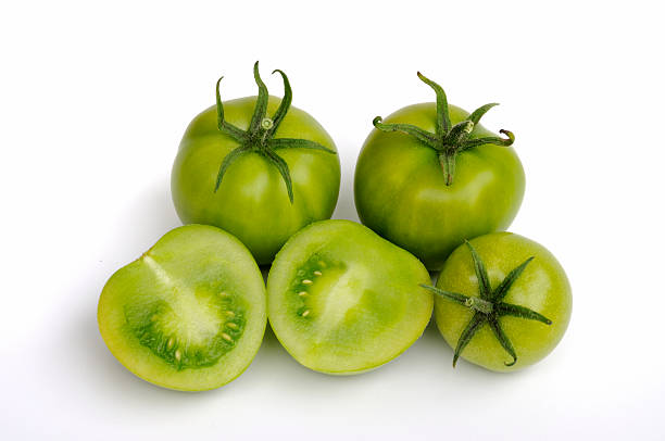 istock Group of Green Tomatoes 137597619