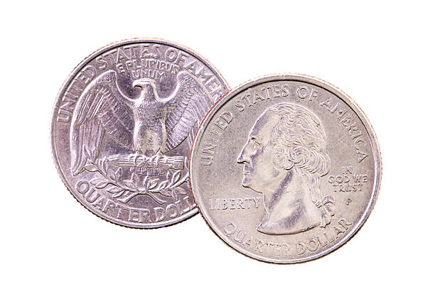 istock The American coins 137598294