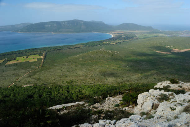 istock Veduta della baia di Porto Conte, da Monte Murone 1375989810