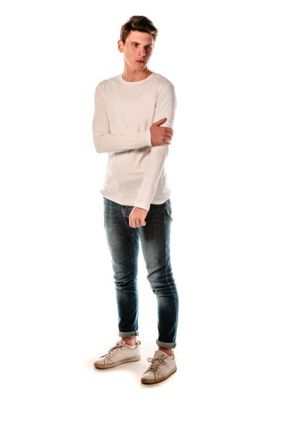 istock Trendy fashion model 1375996671