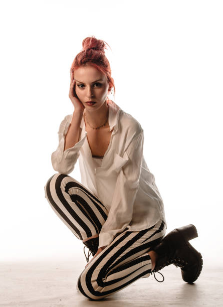 istock Sensual trendy redhead woman 1375998827