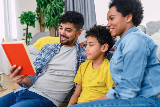istock African-American family reading a book 1376000951