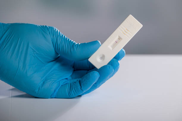 istock result of a corona covid -19 rapid test 1376003119