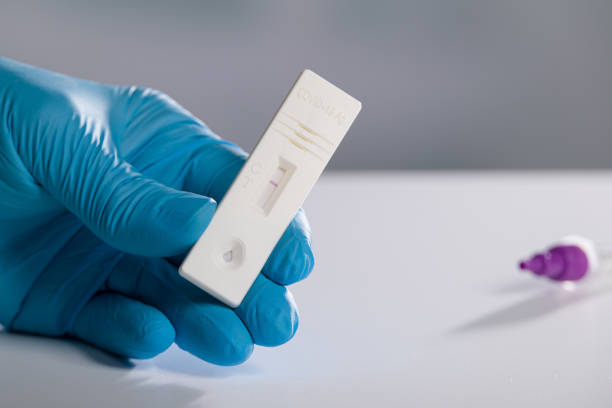istock result of a corona covid -19 rapid test 1376003133
