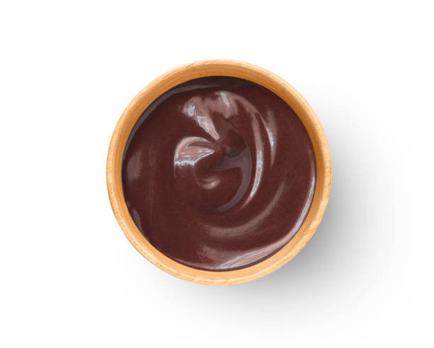 Chocolate cream stock photo