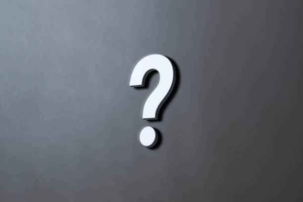 istock Question mark design on abstract gray background 1376091191