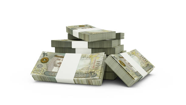 istock 3d rendering of Stack of Bahraini Dinar notes. bundles of Bahrain currency notes isolated on white background 1376103819