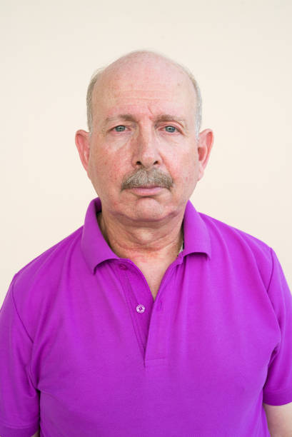 istock Portrait of senior man looking at camera 1376148600