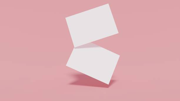 istock 3D rendered illustration of white paper mockup separated from background with realistic lighting 1376167900