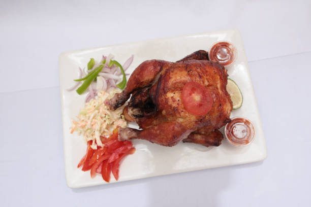 istock Gas grilled chicken. In Tripoli 1376168005