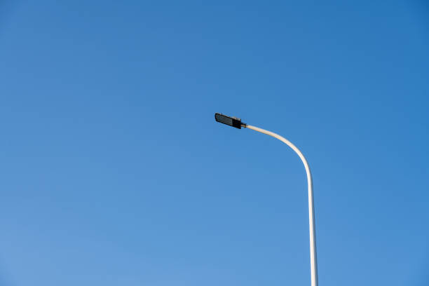 istock Streetlights under a blue sky 1376168030