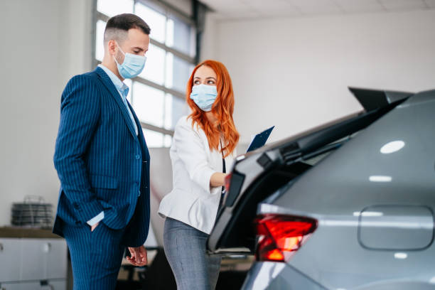 istock Car dealership business. 1376206471