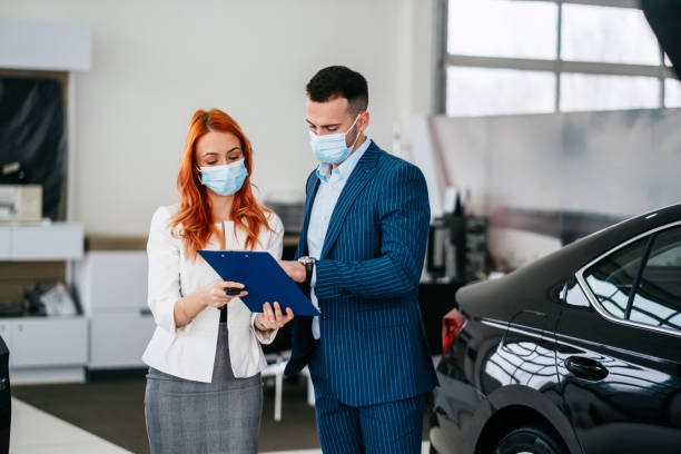 istock Car dealership business. 1376206472