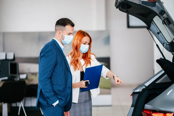 istock Car dealership business. 1376207532