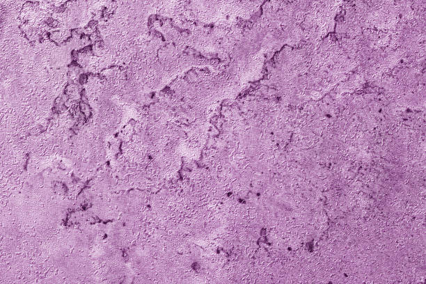 istock Texture of purple decorative plaster or concrete. 1376212893