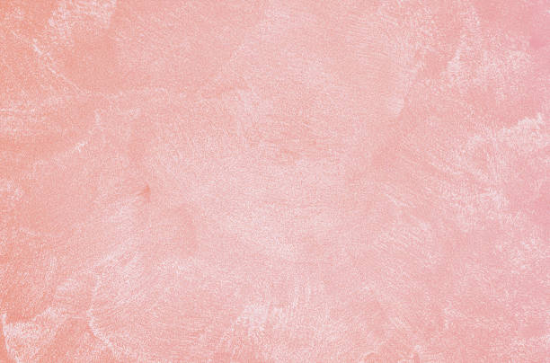 istock Texture of orange coral decorative plaster or concrete. 1376212905