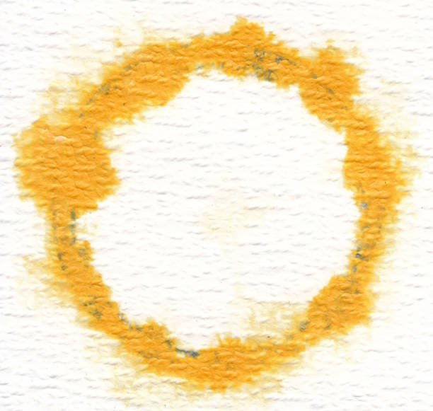 istock Colorful hand drawn circle.Acrylic on paper. For design used. 1376253808