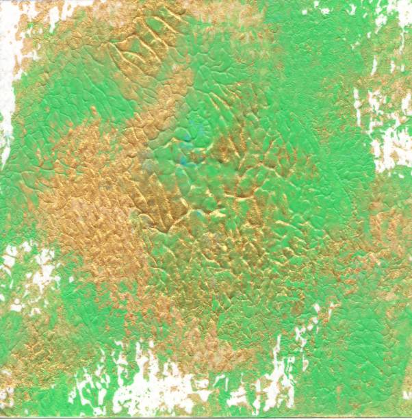 istock Acrylic color rendering effect on watercolour paper. Abstract art background. Warm colors. Rough texture. 1376260270
