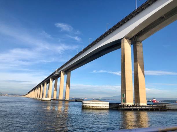 ponte - niteroi imagens e fotografias de stock