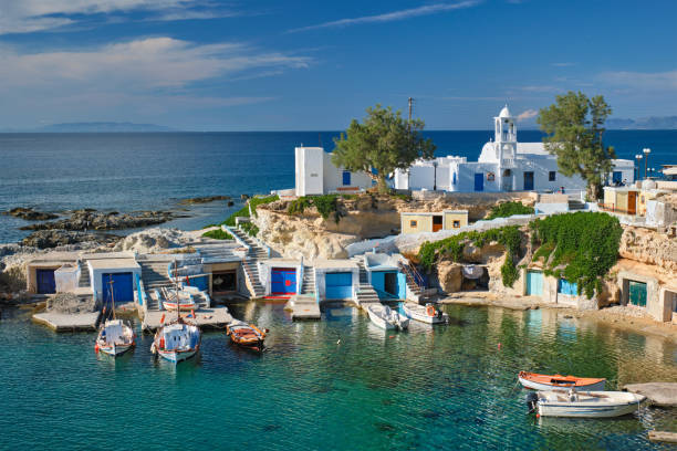 istock Mandrakia village in Milos island, Greece 1376300251