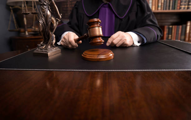 Law and justice theme. stock photo