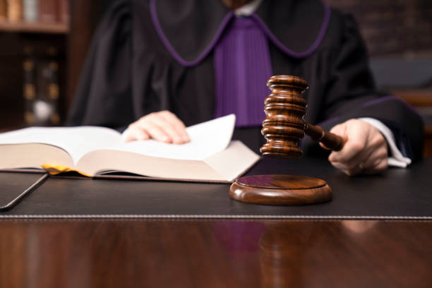 Law and justice theme. stock photo