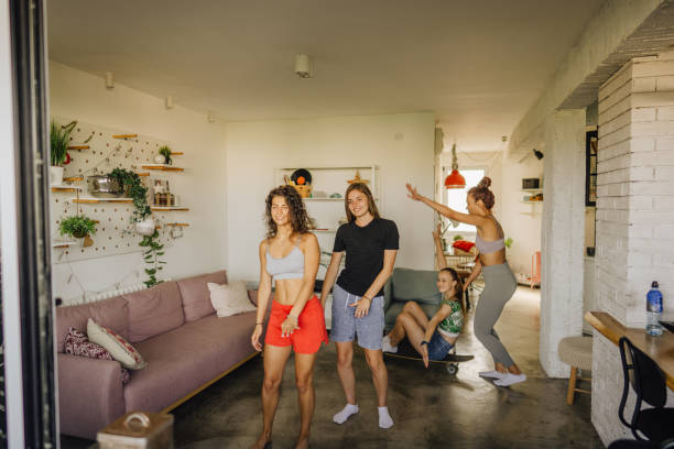 istock Young influencers trying out viral internet challenges 1376331303