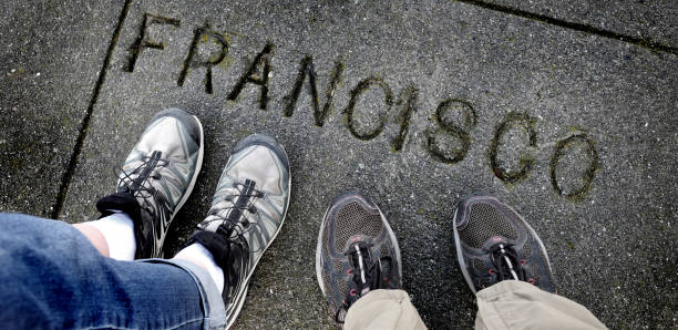 istock Feet on Francisco Street in California 1376358907