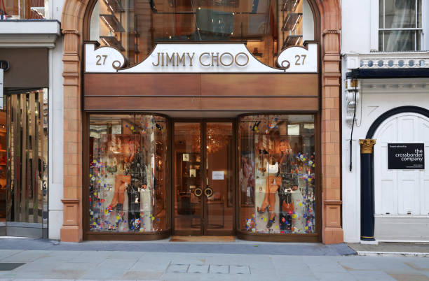 ロンドンのジミー・チューブティック - jimmy choo ストックフォトと画像