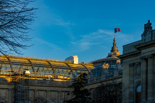 Galeries nationales du Grand Palais and Reunion des Musees Nationaux near the Champs Elysees in Paris, France, Europe.