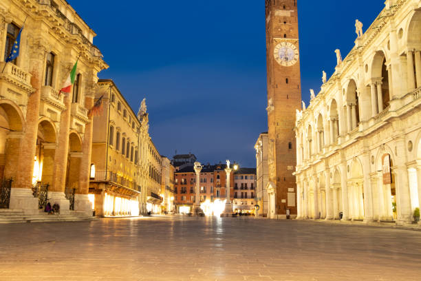 istock Piazza dei Signori by night 1376474011
