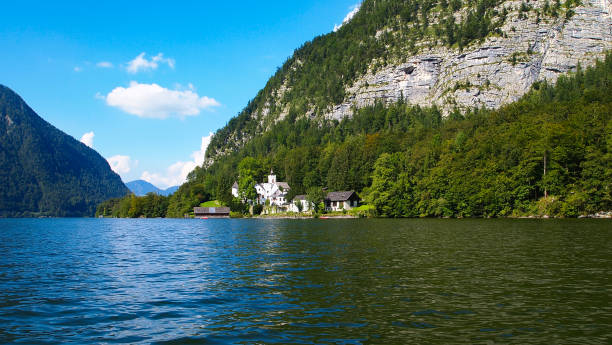 istock A castle in Obertraun, viewed from Hallstatt lake 1376512759