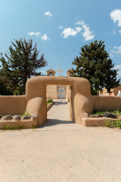 istock The Front of Ranchos Church 1376529288