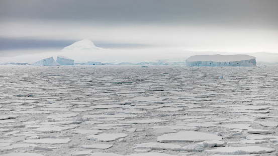 Climate change is having impact on sea ice formation in Antarctica.
