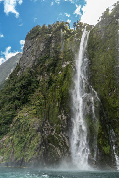 istock Stirling Falls in Milford Sound 1376577547
