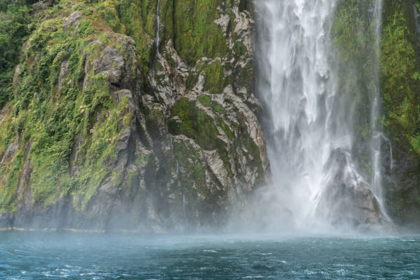 istock Stirling Waterfall in Milford Sound 1376577686