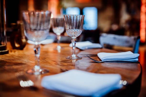 istock Luxury table settings for prestige events with modern and hi end style. 1376603686