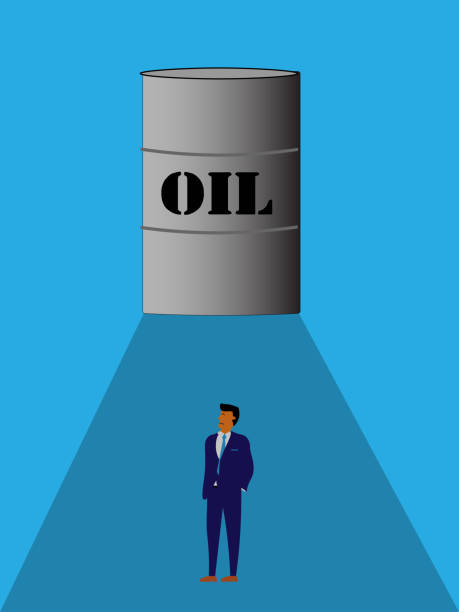ilustrações, clipart, desenhos animados e ícones de na sombra do petróleo - oil oil industry oil slick petroleum